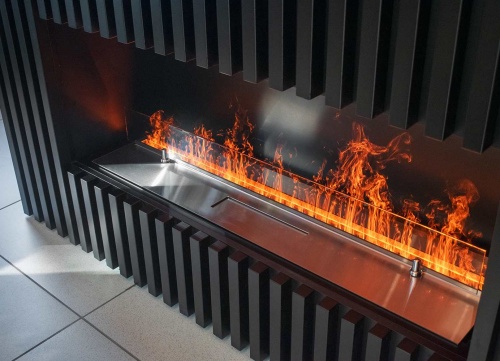 Электроочаг Schönes Feuer 3D FireLine 800 со стальной крышкой в Шахтах