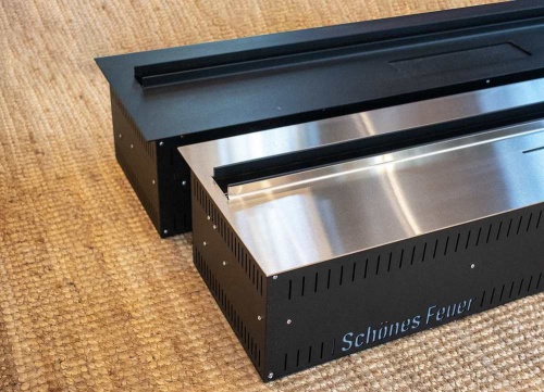 Электроочаг Schönes Feuer 3D FireLine 800 со стальной крышкой в Шахтах