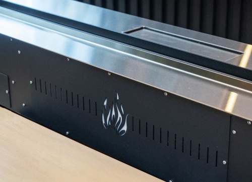 Электроочаг Schönes Feuer 3D FireLine 800 со стальной крышкой в Шахтах