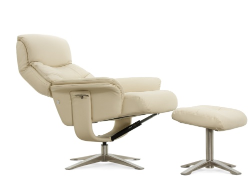 Кресло-реклайнер Falto Boss натуральная кожа