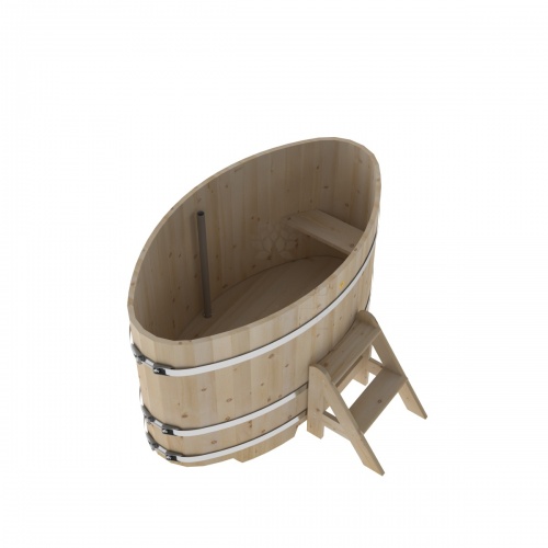 Купель овальная из кедра BentWood 0,95х1,60