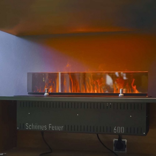 Электроочаг Schönes Feuer 3D FireLine 600 Blue (с эффектом cинего пламени) в Шахтах