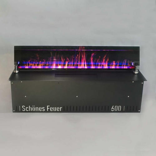 Электроочаг Schönes Feuer 3D FireLine 600 Blue (с эффектом cинего пламени) в Шахтах