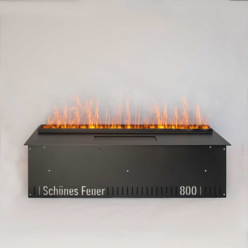 Электроочаг Schönes Feuer 3D FireLine 800 со стальной крышкой в Шахтах